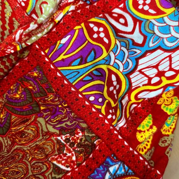 Earthbound Trading Co Gauchos WIDE leg palazzo pants boho gypsy M medium - Picture 11 of 15